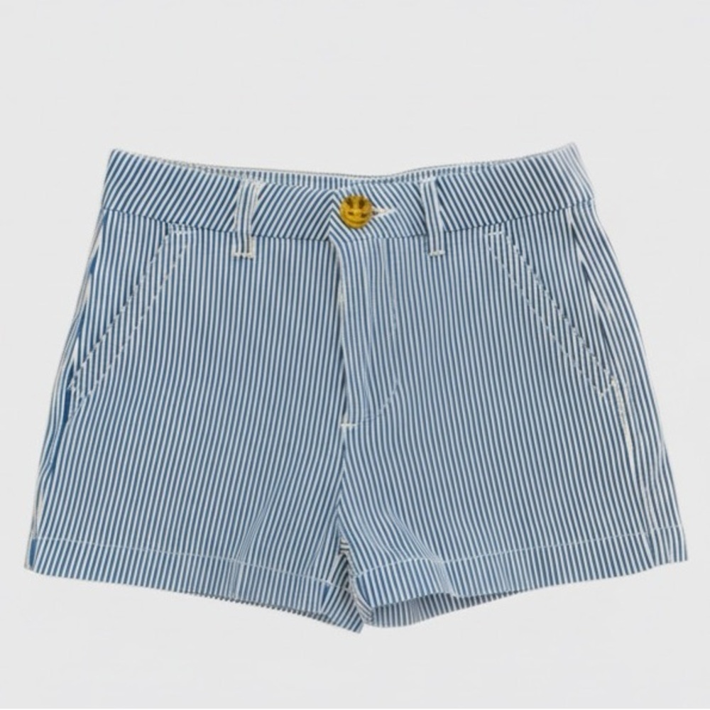 Copper Key girls cotton striped shorts 7
